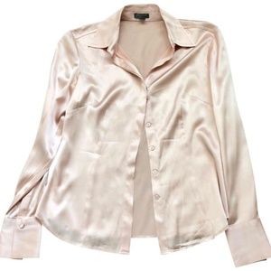 Pink Silk Blouse